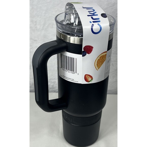 Cirkul 30oz StrawSip Tumbler Double Wall Insulated Travel Carbonite NEW - Picture 5 of 7